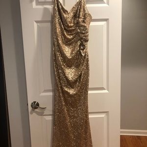 Sorella Vita Gold Sequin 8884 Size 14